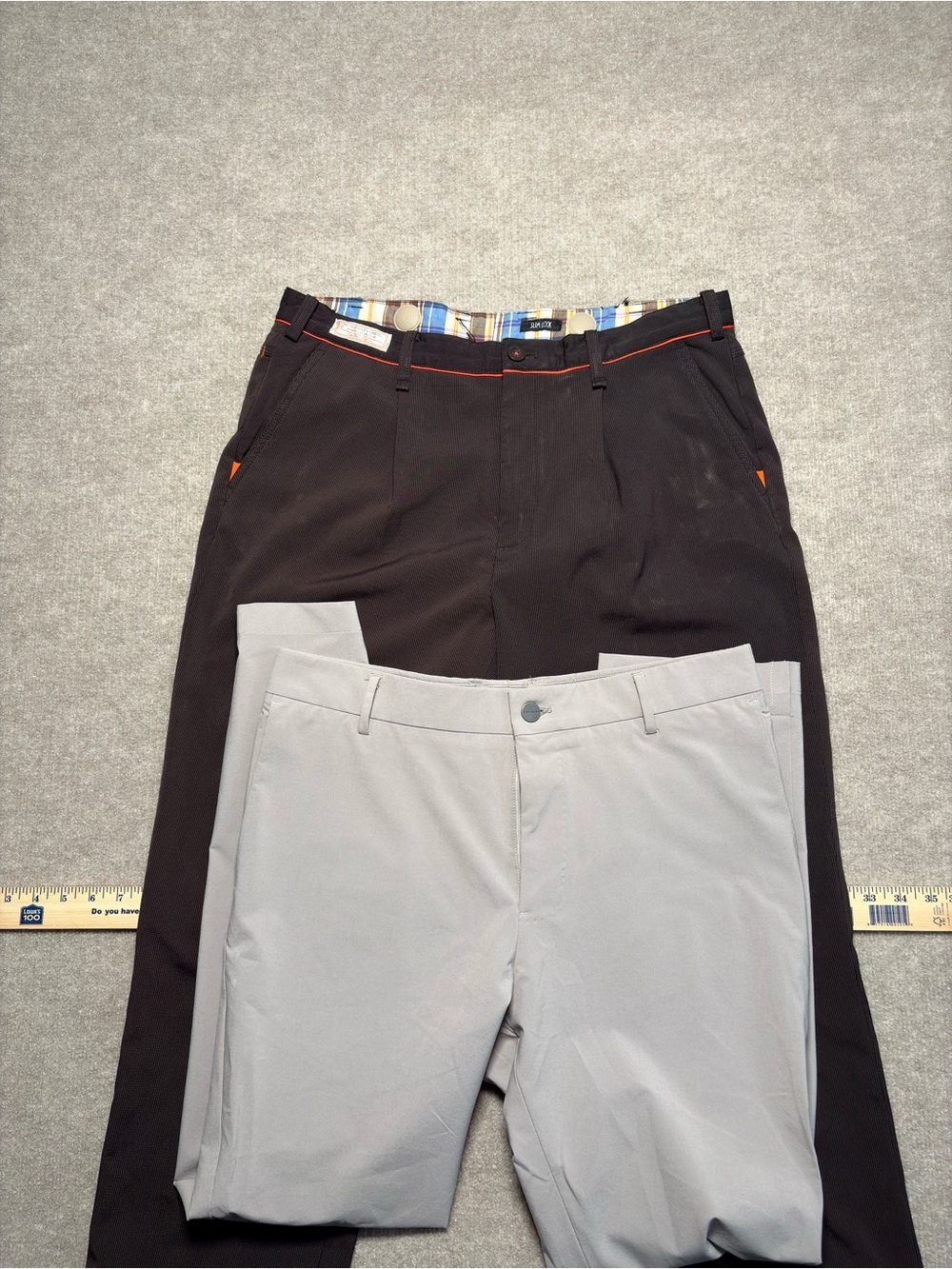 Men's Luxury Golf Pants Bundle - J.Hilburn GPG & Ki Choi Performance Size 36